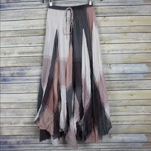 Sundance Catalog Sharkbite Boho Skirt Sz S NWT